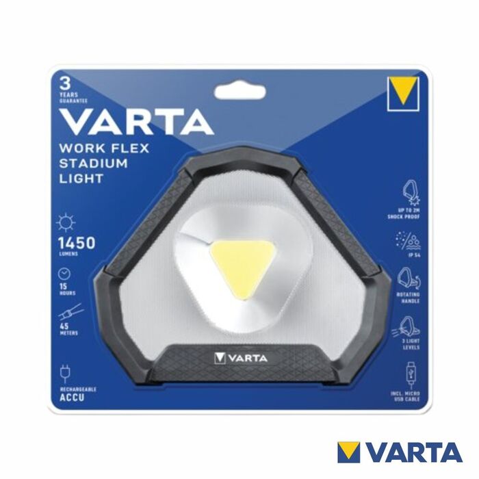 Lanterna LED Portátil Work Flex IP54 VARTA