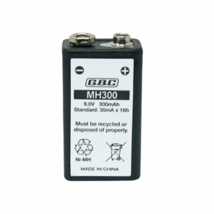 Pilha Recarregável NI-MH 6HR61 9V 300mAh
