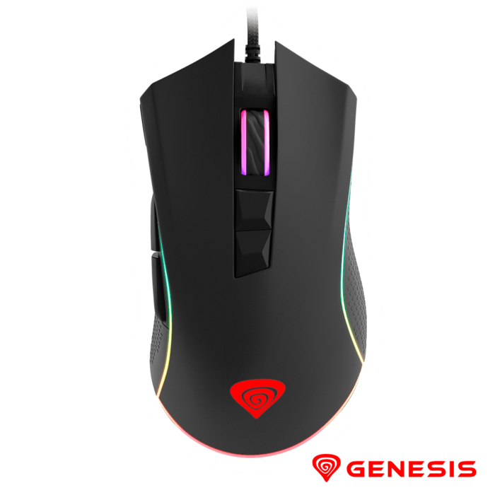 Rato Óptico Gaming 100/12000 DPI KRYPTON 770 GENESIS