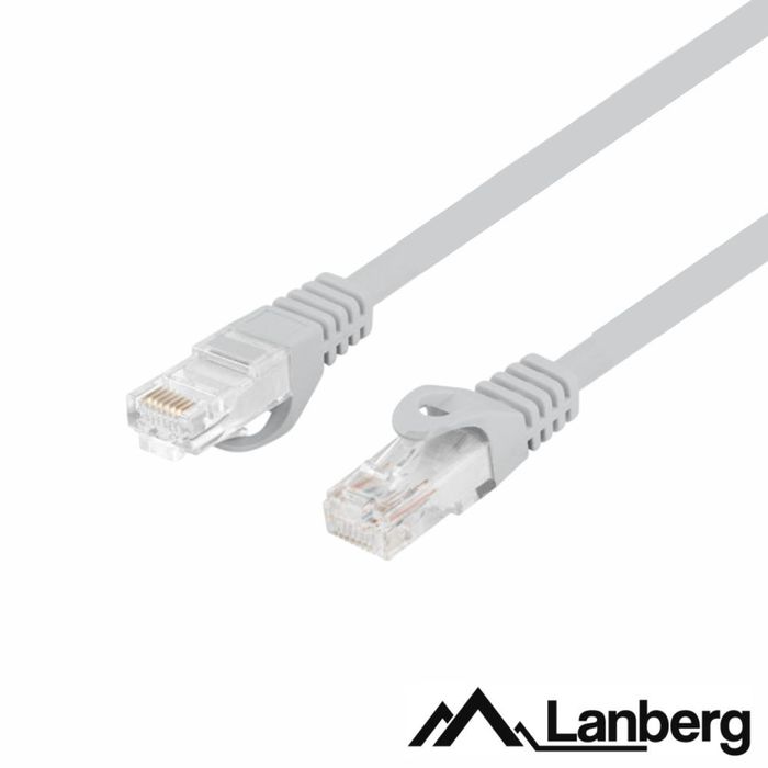 Cabo De Rede U/UTP CAT6 LSZH Cobre Puro 2m Cinzento