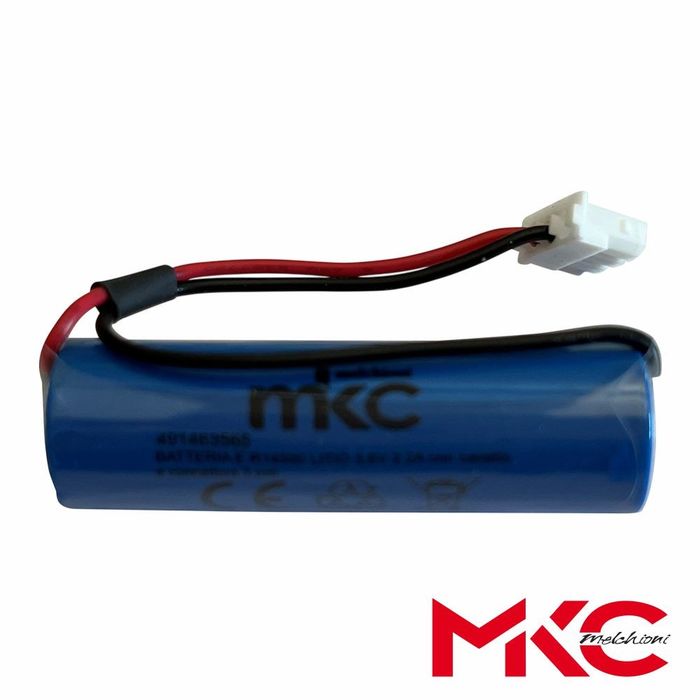 Bateria De Lítio ER14250 3.6V 2.4Ah Com Cabo e Conector MKC