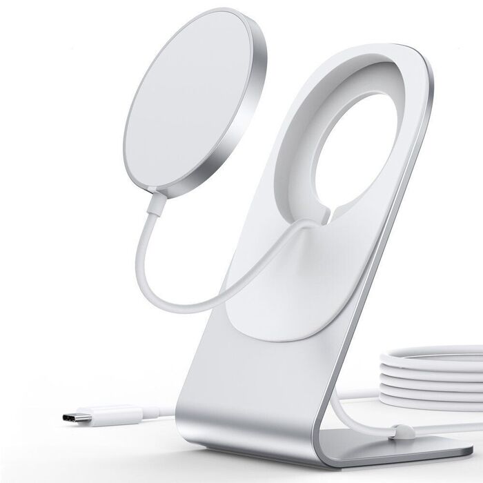 Carregador Por Indução QI 15W C/ Suporte Magnético ALLITY
