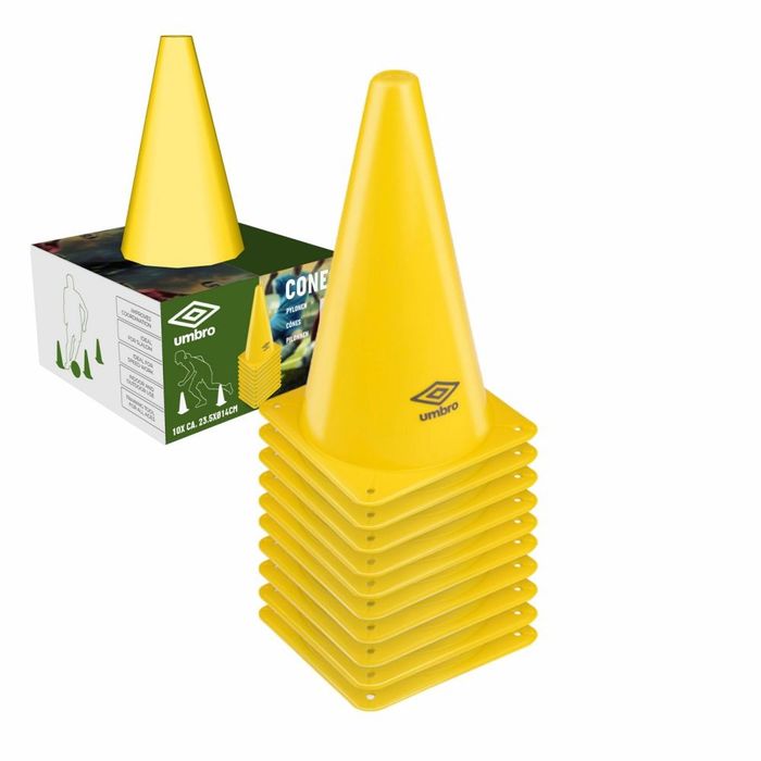 Conjunto de 10 Cones P/ Desporto UMBRO