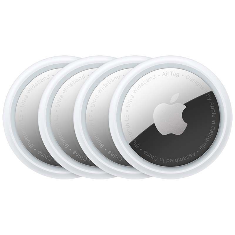 Apple AirTag com Bluetooth - Pack 4 Unidades