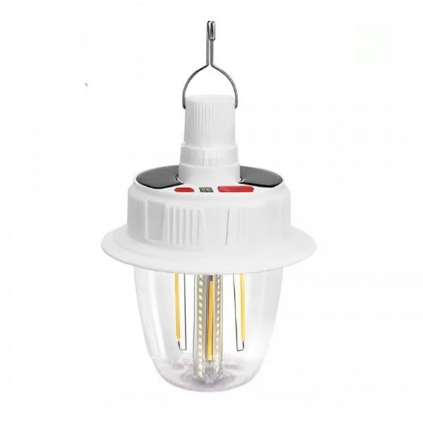 Candeeiro Solar LED Portátil com Gancho