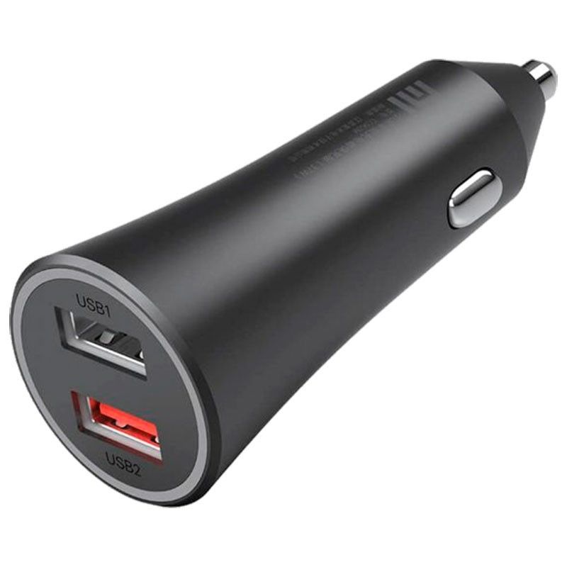 Carregador de Carro Xiaomi Mi Car Charger 2xUSB 37W