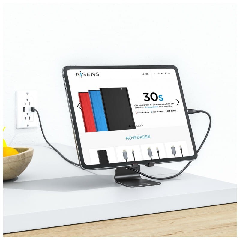 Aisens até 8 polegadas Fixo - Suporte para Tablet/Smartphone 3