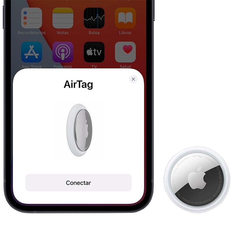 Apple AirTag com Bluetooth - Pack 4 Unidades 2