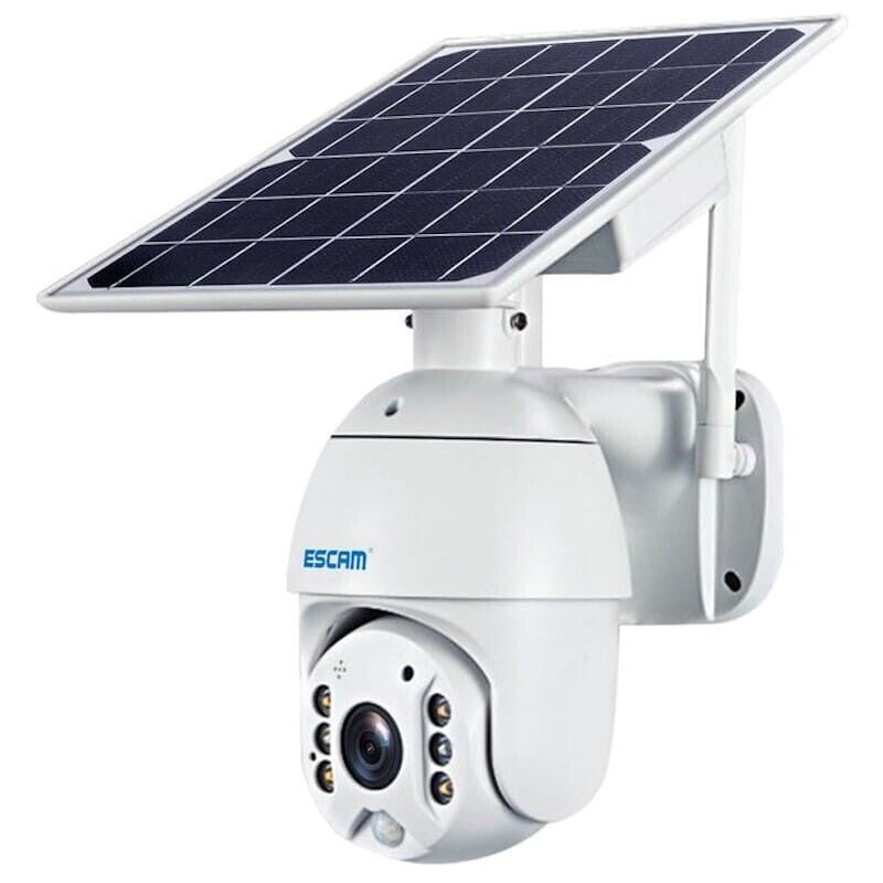 Câmara de Segurança IP Escam QF480 Solar 1080p 355º 4G / LTE