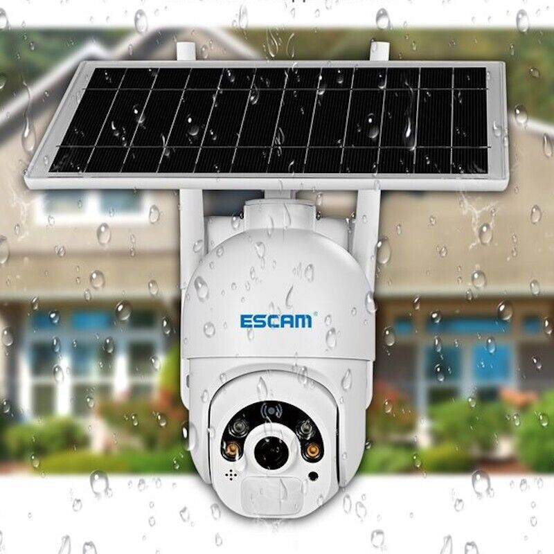 Câmera IP ESCAM QF 450 Solar 1080p 355º 4G LTE