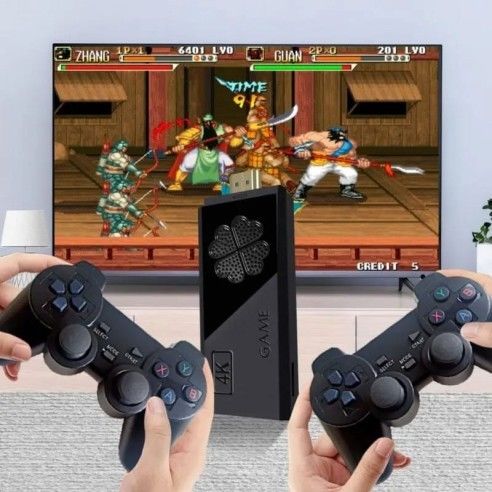 Consola de Jogos Stick HDMI sem Fios - C/2 Comandos Incluídos