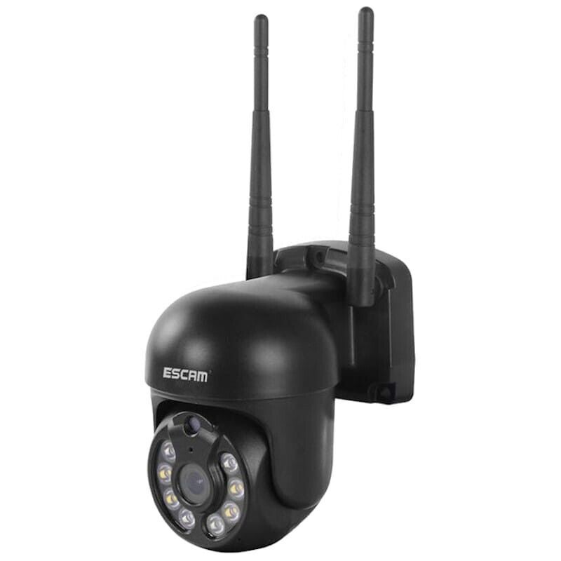 Kit de Vigilância por Ví­deo IP Escam WNK614 Wifi 3MP 4 Câmeras