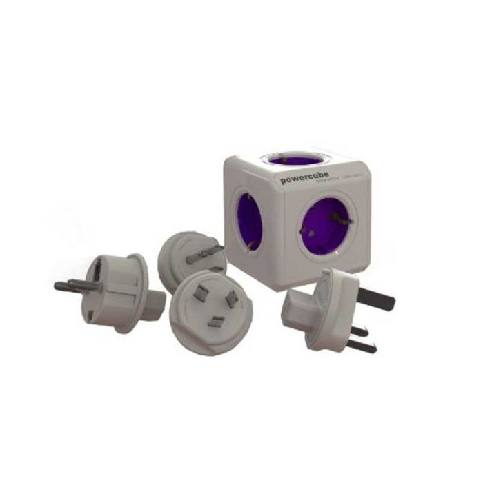PowerCube ReWirable 5 Saídas + 4 adaptadores de energia