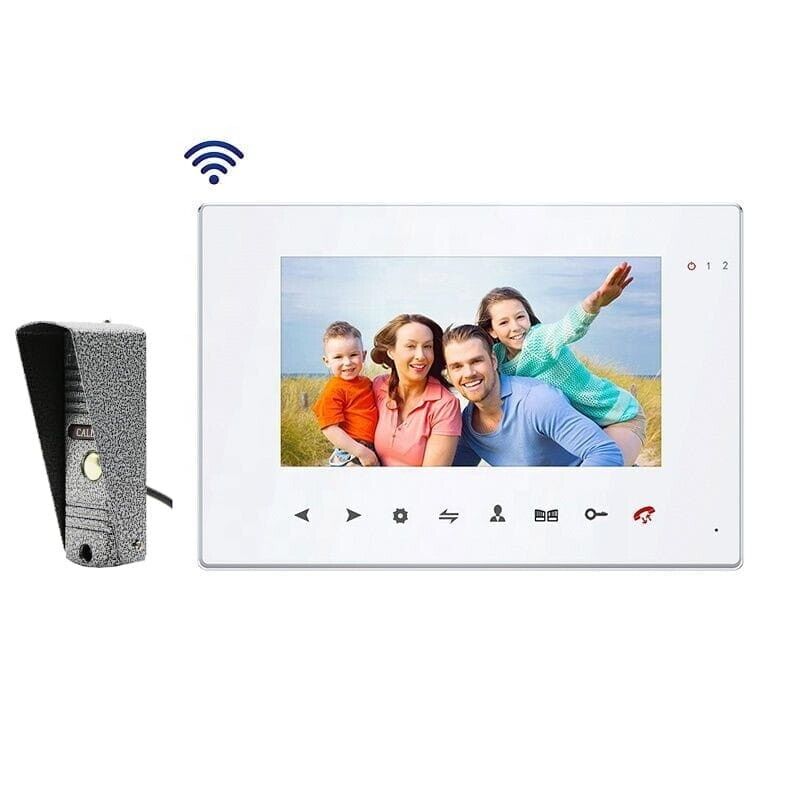 Ví­deoporteiro Inteligente S.Smart 86714SEM + Campainha 84201CPAHD
