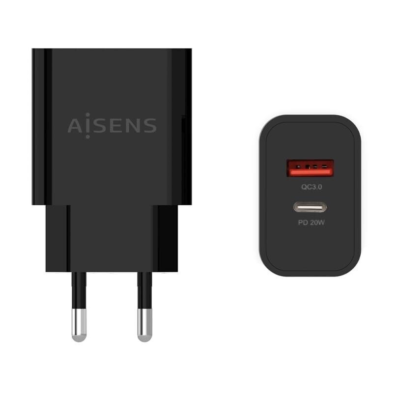 Aisens A110-0682 20W Preto - Carregador de parede