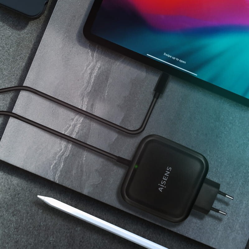 Aisens ASCH-1PD65WL-BK 65W USB Tipo-C Preto - Carregador de Parede 3