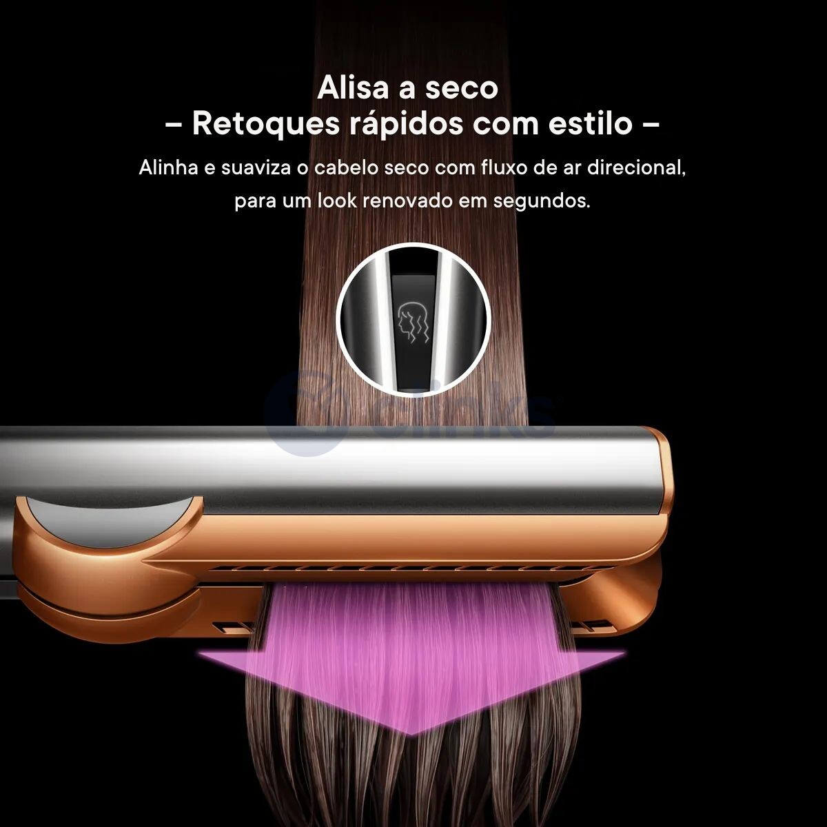 Alisador Secador de Cabelo Airstrait 3