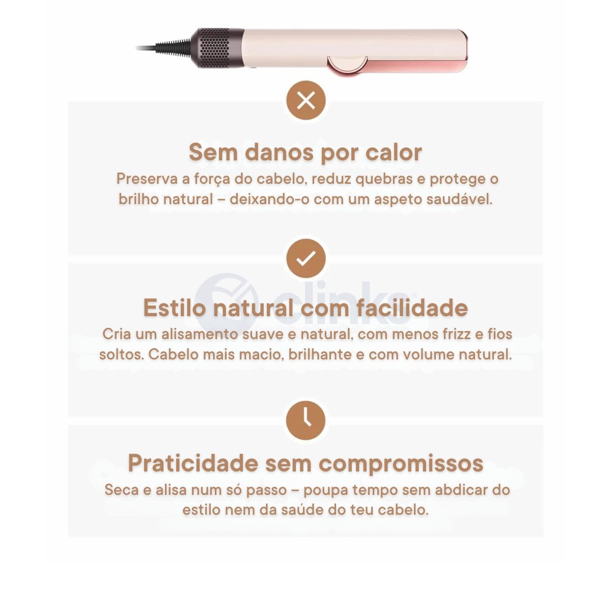 Alisador Secador de Cabelo Airstrait 4
