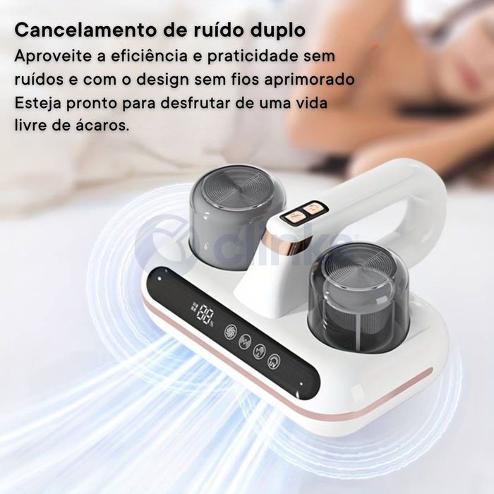 Aspirador Removedor de Ácaros Ultrassónico UV