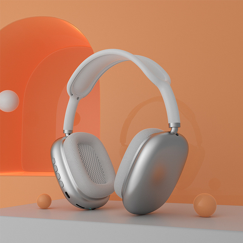 Auscultadores Headphones Max Bluetooth P9 Preto 5