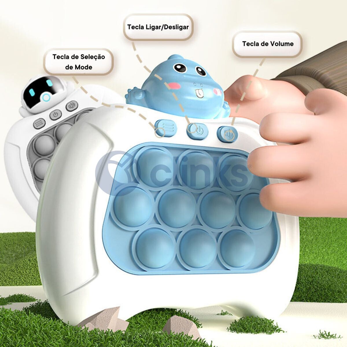 Brinquedo Pop It Push toy - Jogo de rapidez Pop It 3