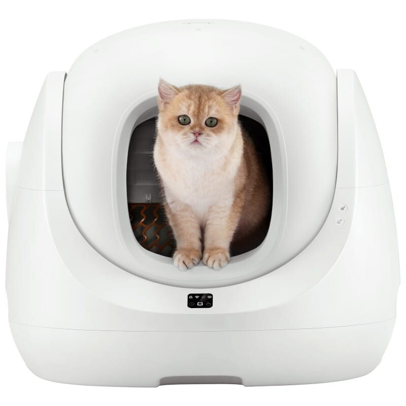 Caixa de Areia Autolimpante AI Catlink Scooper SE Branco 8