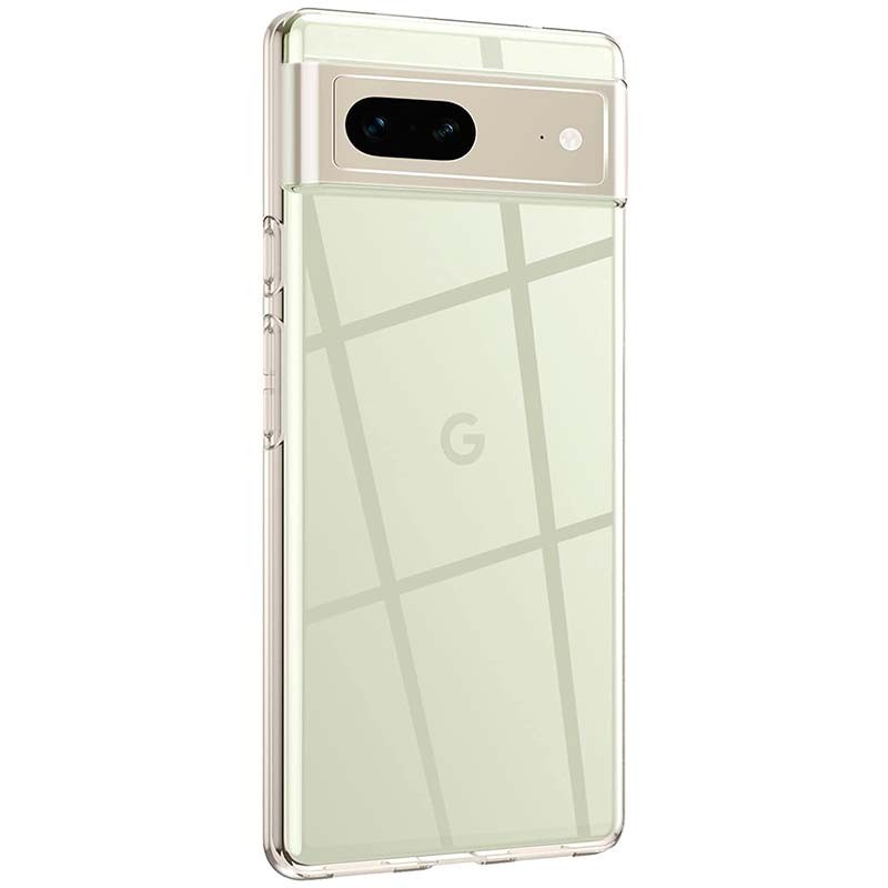 Capa de silicone Google Pixel 7 5G Transparente 1
