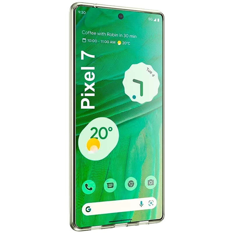 Capa de silicone Google Pixel 7 5G Transparente 2