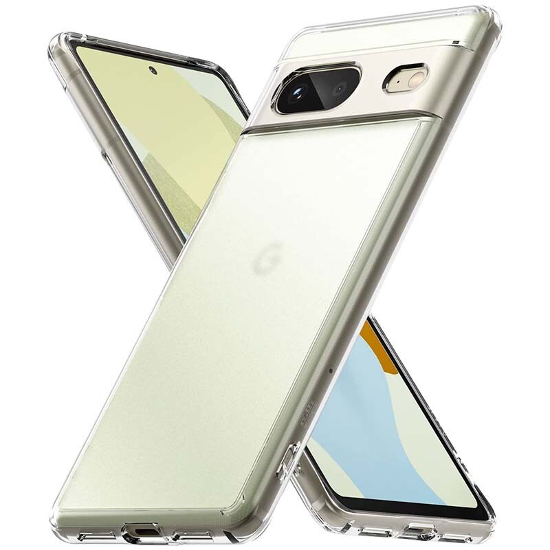 Capa de silicone Google Pixel 7 5G Transparente 3