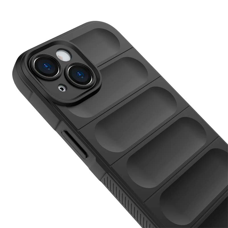 Capa de silicone Wave iPhone 15 Preto 3