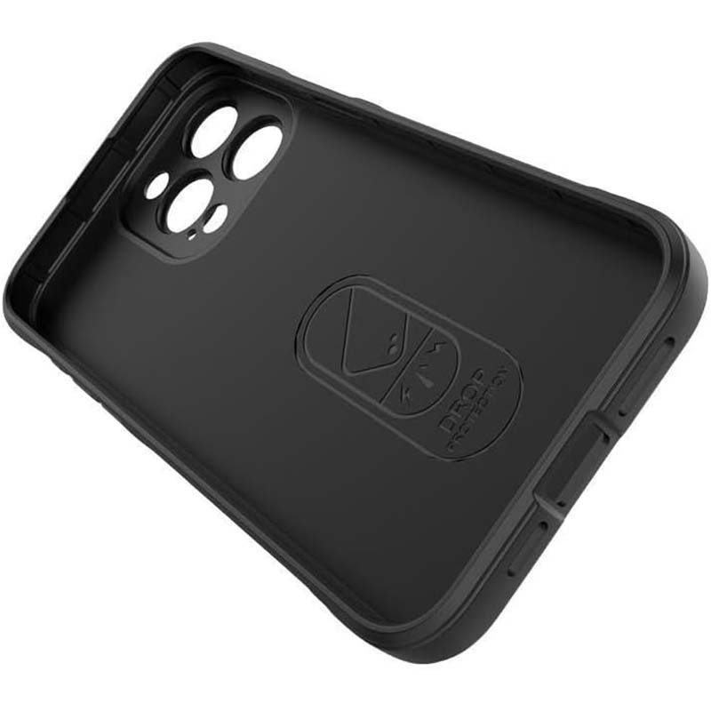 Capa de silicone Wave iPhone 15 Pro Cinzento Escuro 2