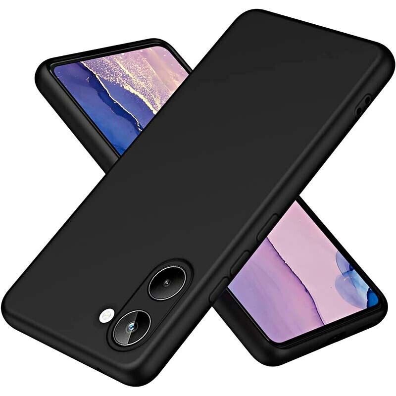 Capa Realme 10 Square Liquid Premium Preto