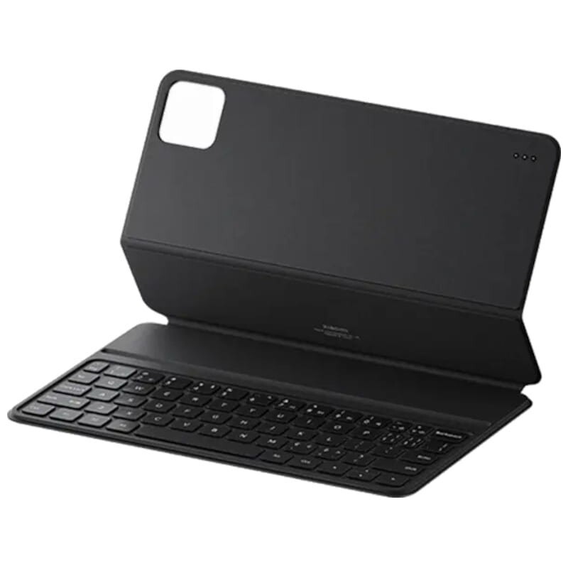 Capa Smart Case com Teclado para Xiaomi Pad 6 Preto 0