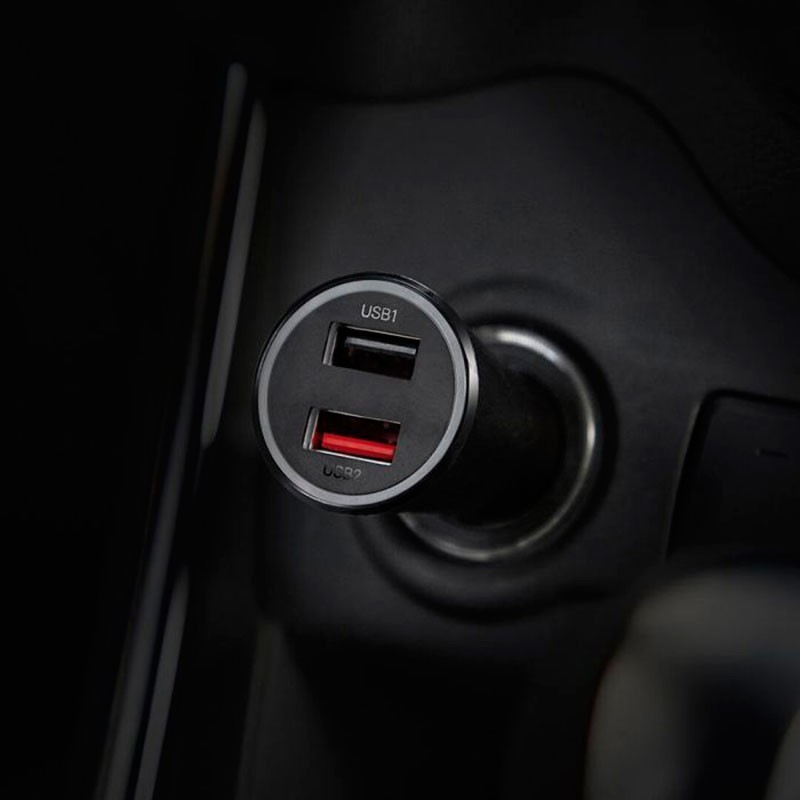 Carregador de Carro Xiaomi Mi Car Charger 2xUSB 37W 4