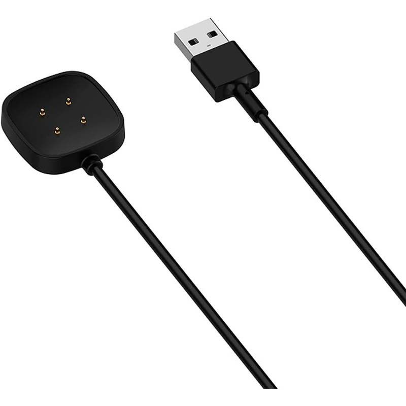 Carregador Fitbit Versa 3 / Versa 4 Preto