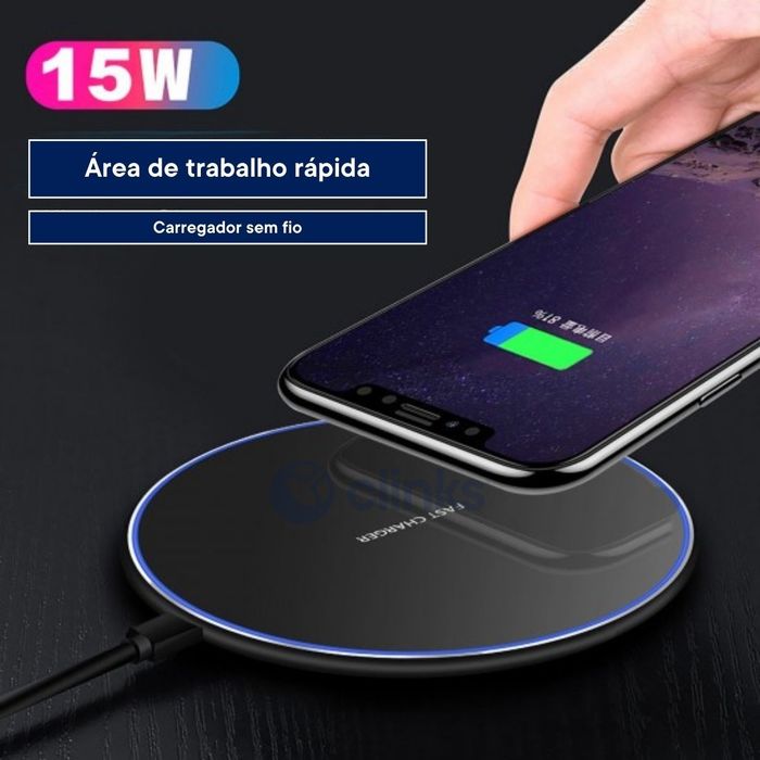 Carregador Sem Fio 15W