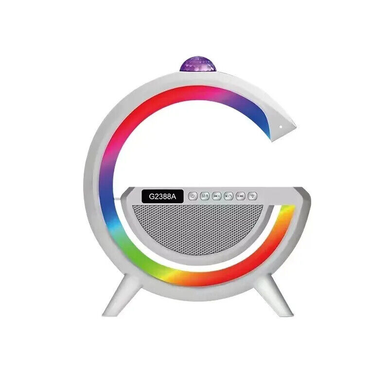 Coluna G Led com Mini Ecrã e Bola de Discoteca
