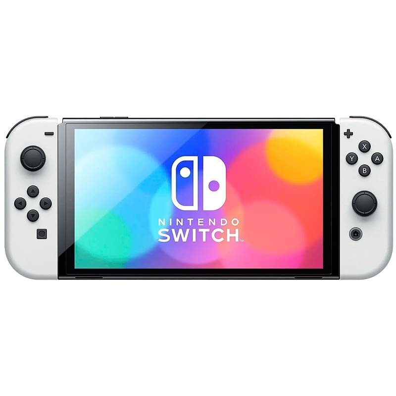 Conjunto de comandos Joy-Con Esquerdo/Direito compatíveis com o Nintendo Switch - Branco Duplo 1