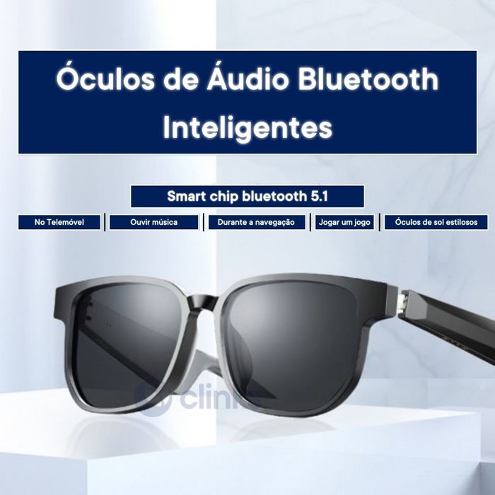 Óculos de Sol com Áudio Bluetooth