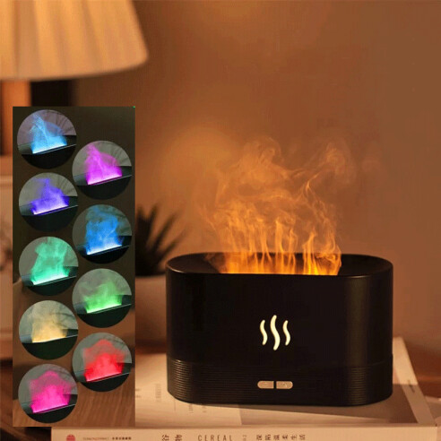 Difusor de Aroma com Efeito de Fogo 5