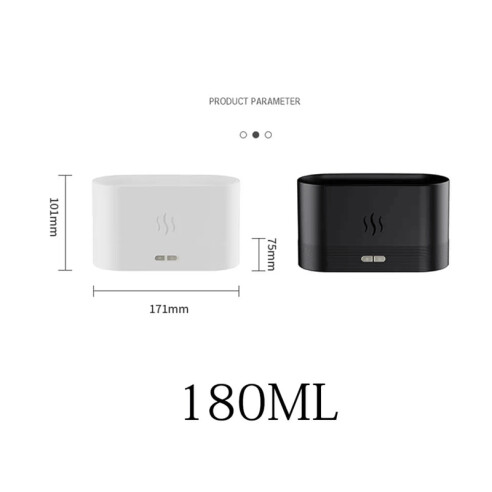 Difusor de Aroma com Efeito de Fogo 8