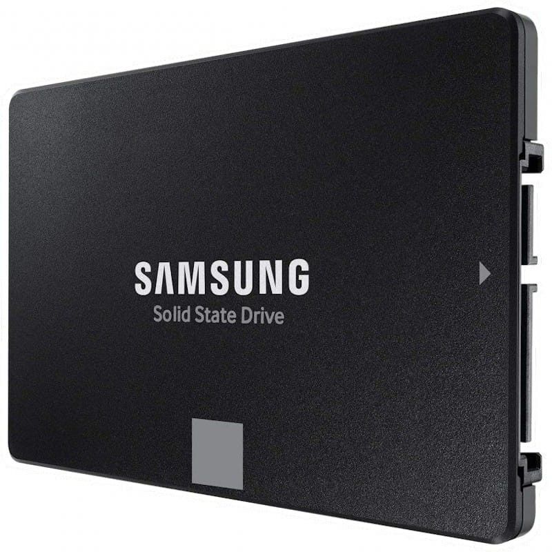 Disco rígido SSD 250 GB Samsung 870 EVO SATA3 Preto