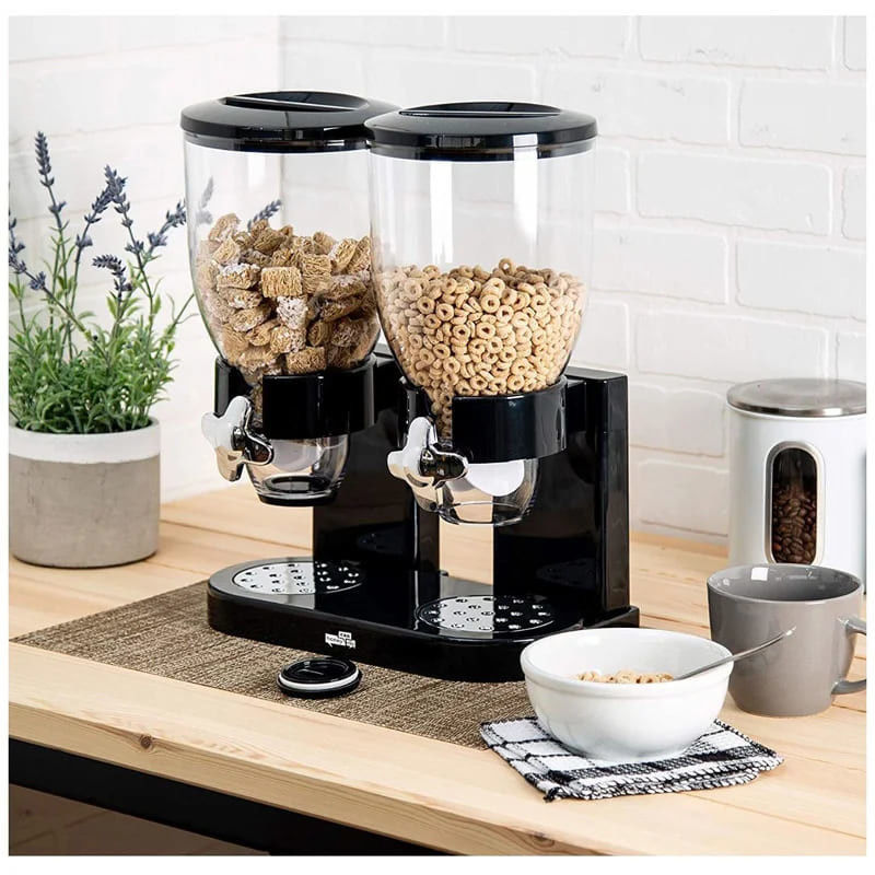 Dispensador de Cereais Duplo 2L