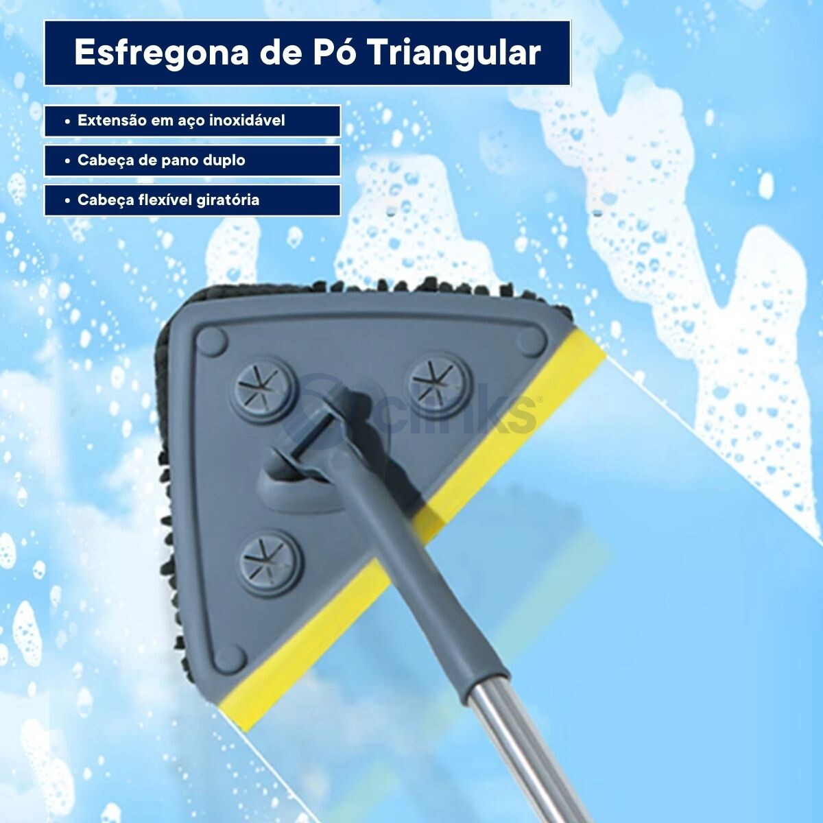 Mopa Esfregona 360 Triangular Rotativa – Loja Portugal