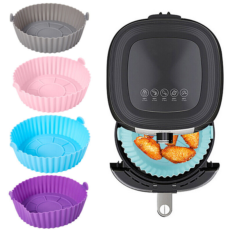 Pack 3 - Forma de Silicone Reutilizável  para AirFryer