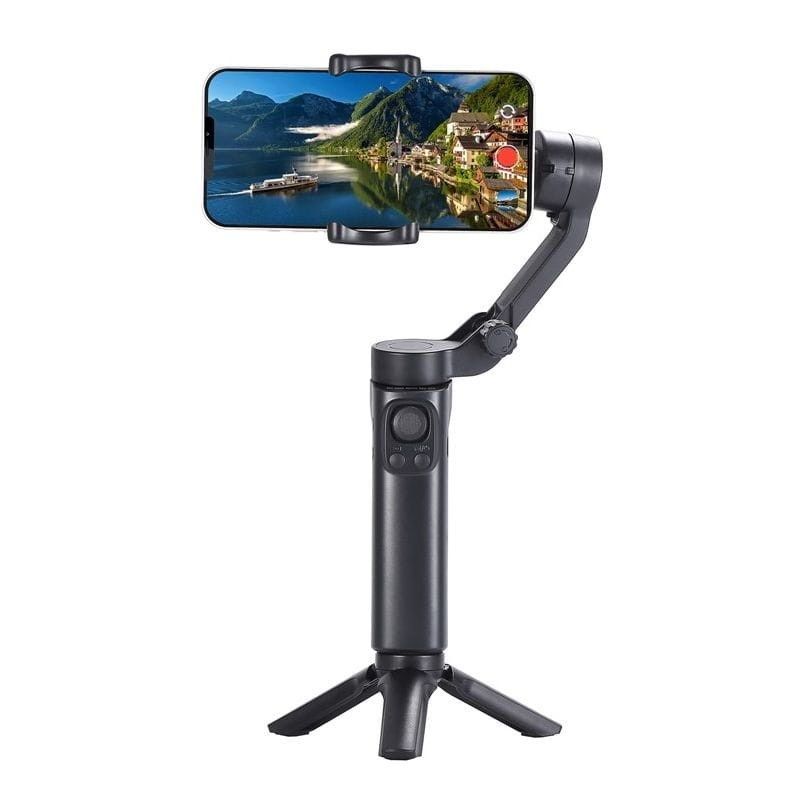 Gimbal F5 Plus 3 Eixos Preto - Estabilizador para smartphone