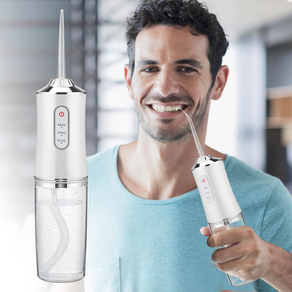 Irrigador Oral Elétrico Recarregável Rosa 12