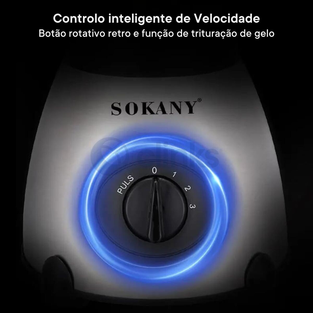Liquidificador Processamento Alimentar 2 em 1 de 1.5L  5