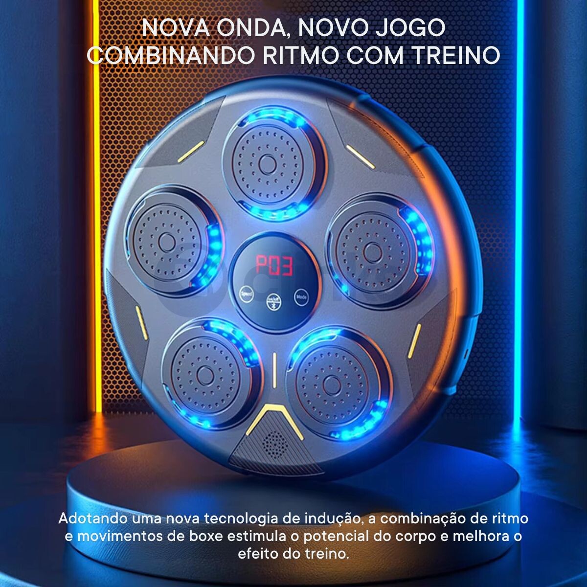 Máquina De Boxe com Música Inteligente Personalizada 3