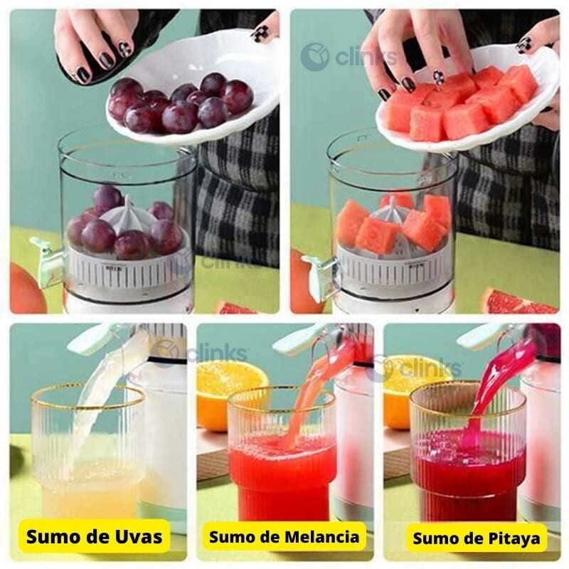 Máquina Espremedora de Citrinos automática Mini Juicer 9